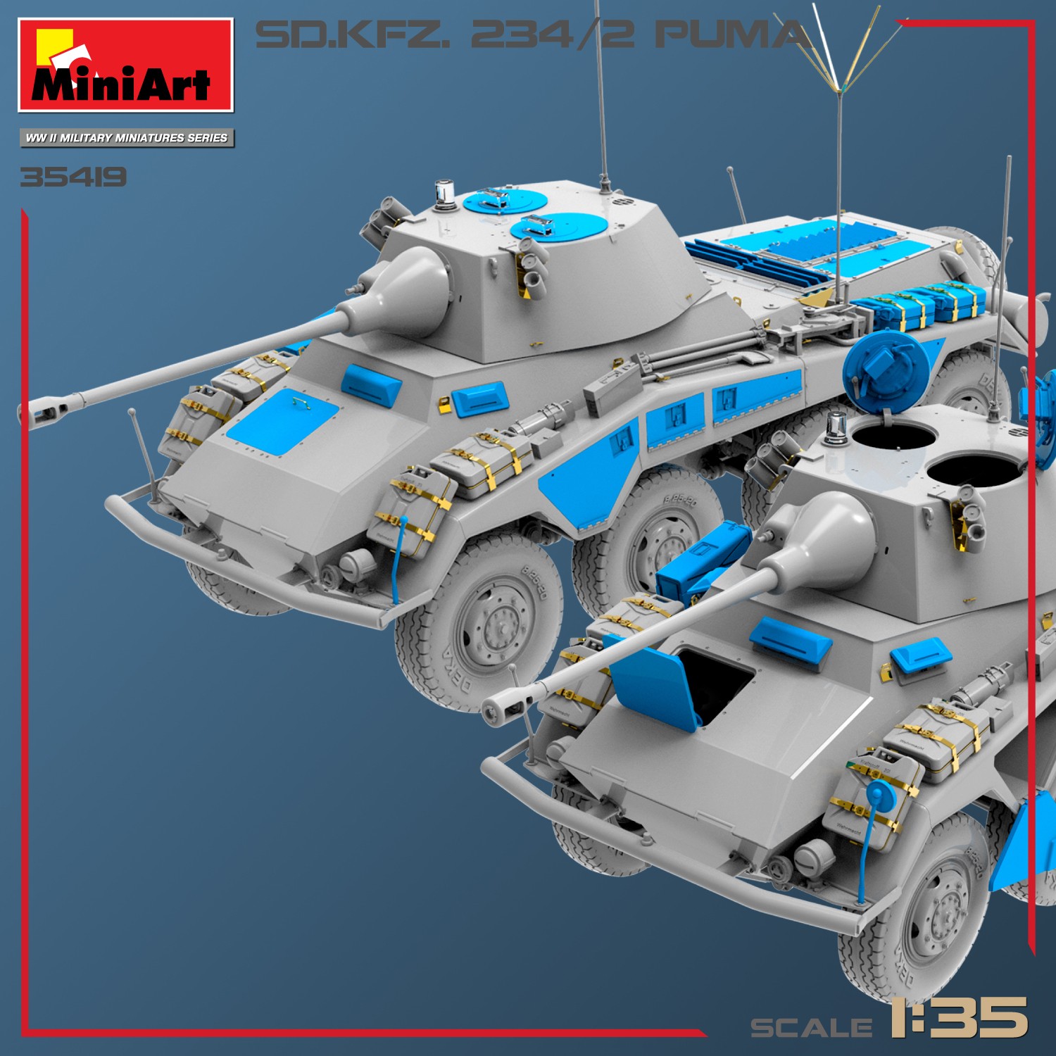MiniArt 35419 1:35 Sd. Kfz. 234/2 Puma