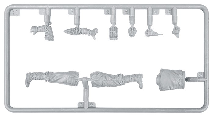 MiniArt 35254 1:35 Sovyet Tank Mürettebatı (Alev Tankları ve Ağır Tanklar için)
