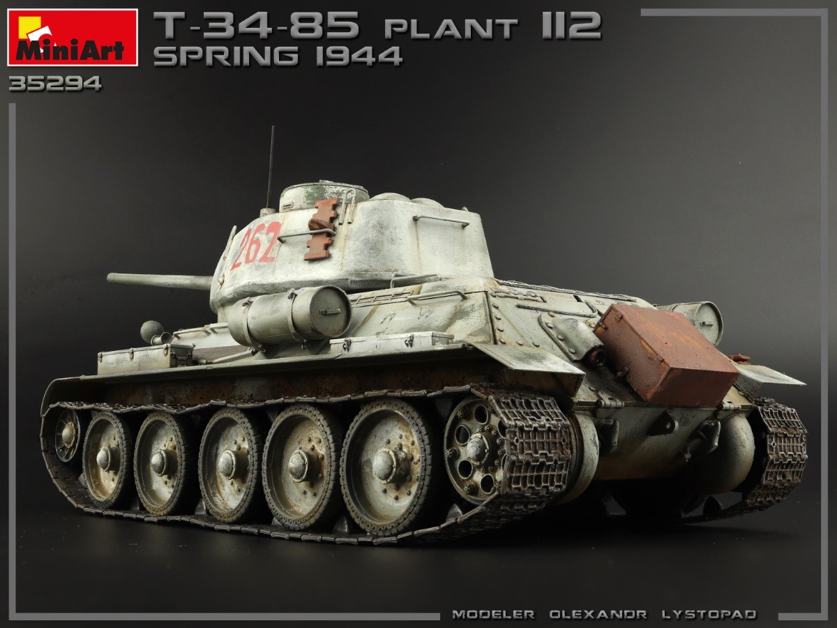 MiniArt 35294 1:35 T-34-85 Plant 112. İlkbahar 1944. Interior Kit
