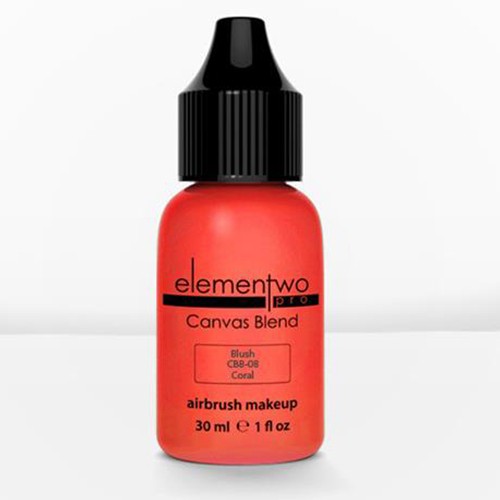 Elementwo Pro Canvas Blend Airbrush Makeup CBB-08 Coral Allık 30ml.