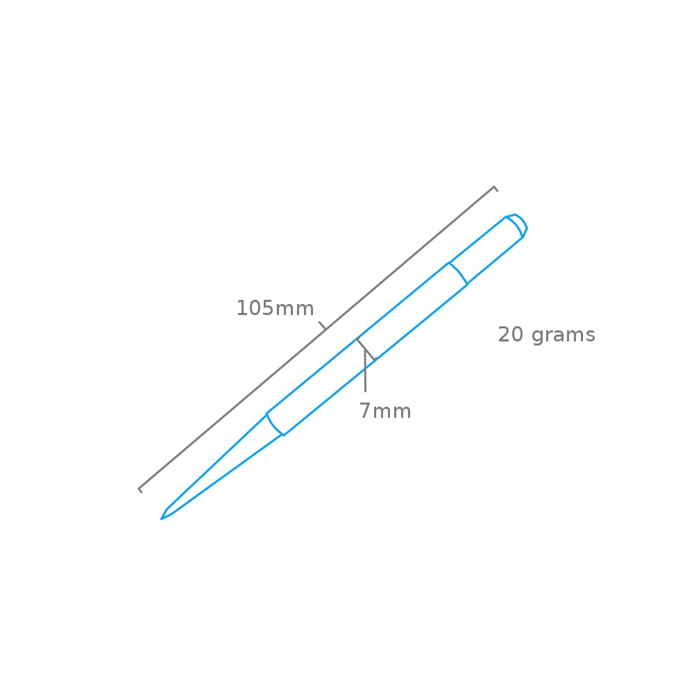 Modelcraft Süper İnce Paslanmaz Çelik Cımbız (110 mm)