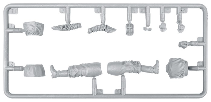 MiniArt 35254 1:35 Sovyet Tank Mürettebatı (Alev Tankları ve Ağır Tanklar için)