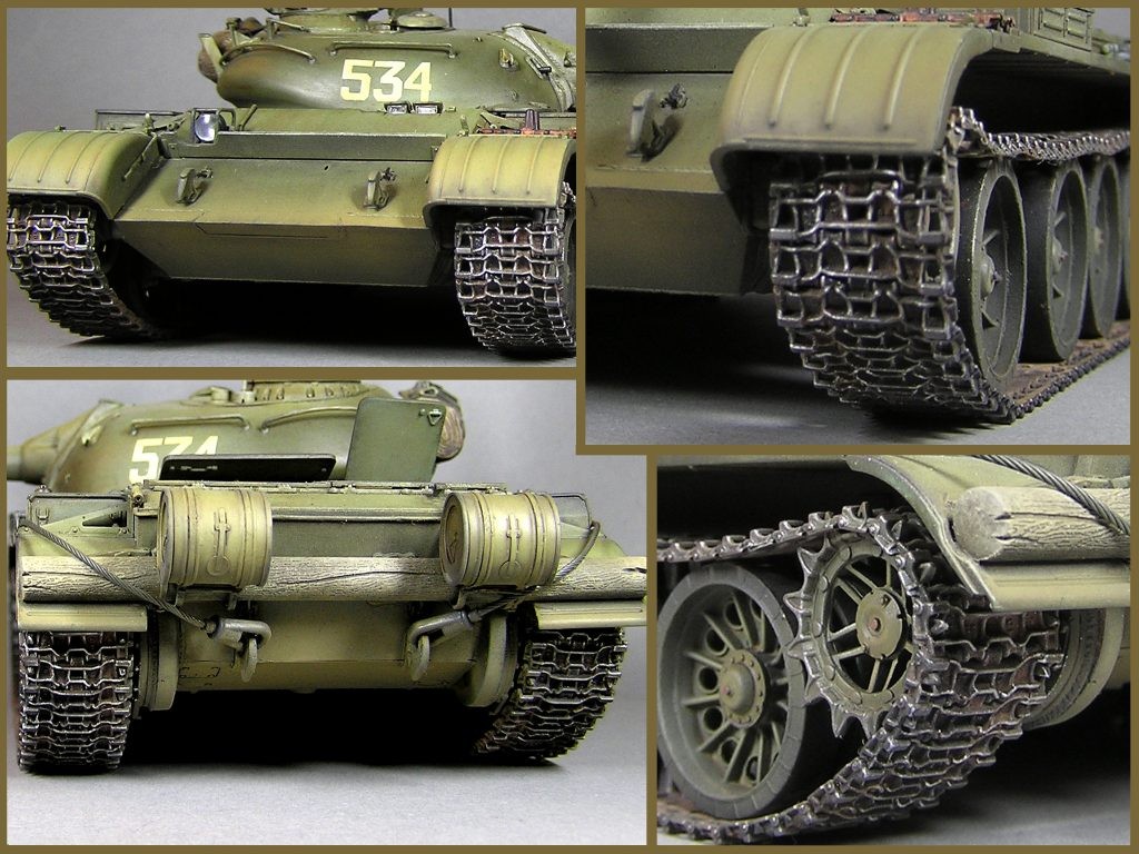 MiniArt 37046 1:35 T-54 OMSh Özel Palet Zincir Bağlantı Seti. Early Type