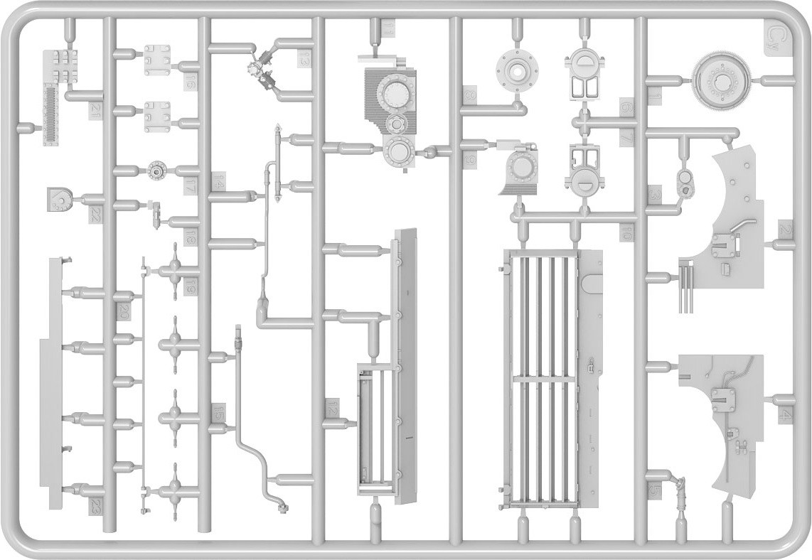 MiniArt 37094 1:35 1970 Model T-55A Interior Kit