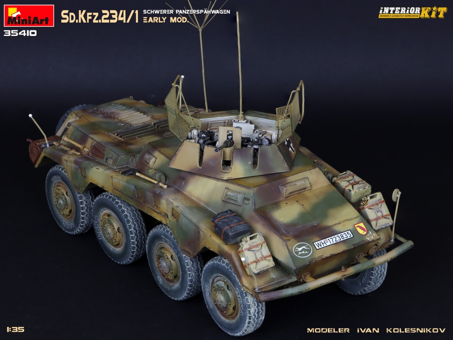 MiniArt 1:35 Sd.Kfz. 234/1 Schwerer Panzerspahwage