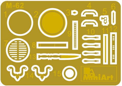 MiniArt 35584 1:35 Doğu Avrupa Ev Eşyaları