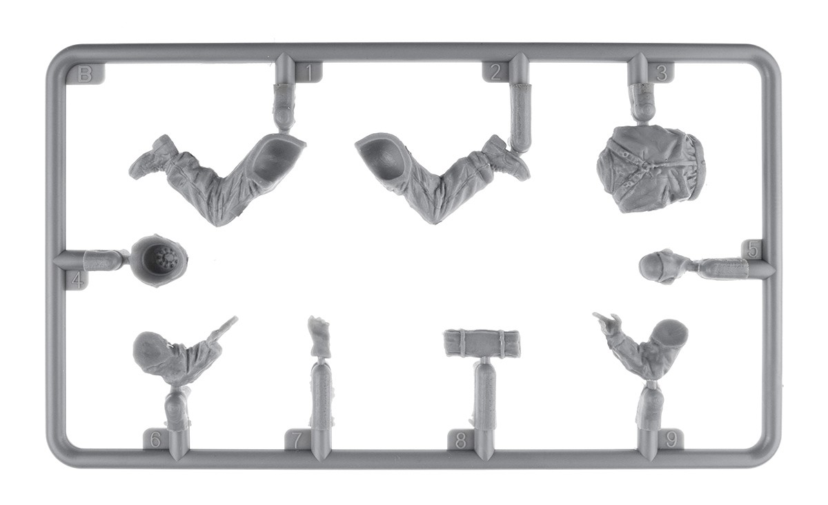 MiniArt 35376 1:35 Alman Tank Sürücüleri Set 1