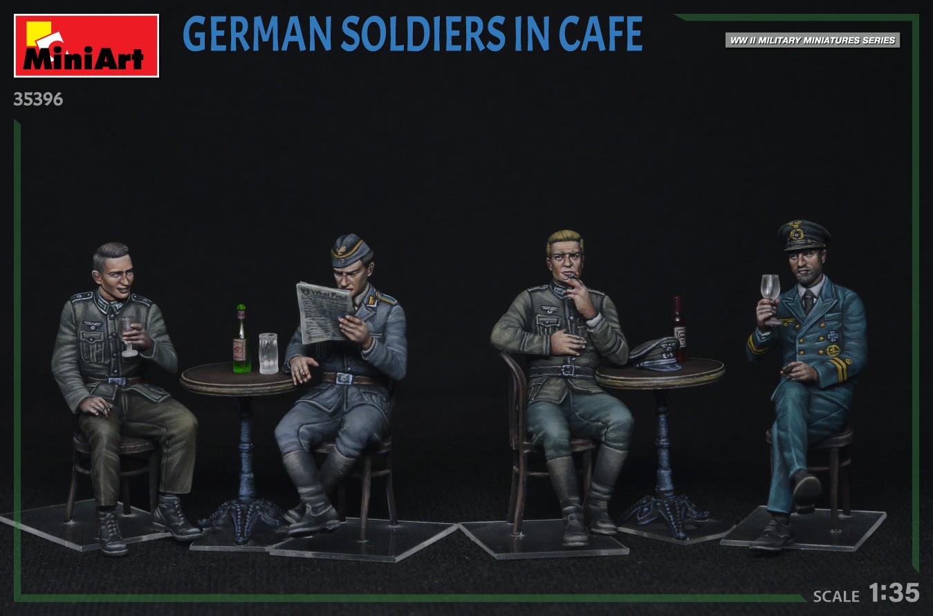 MiniArt 35396 1:35 Kafedeki Alman Askerler
