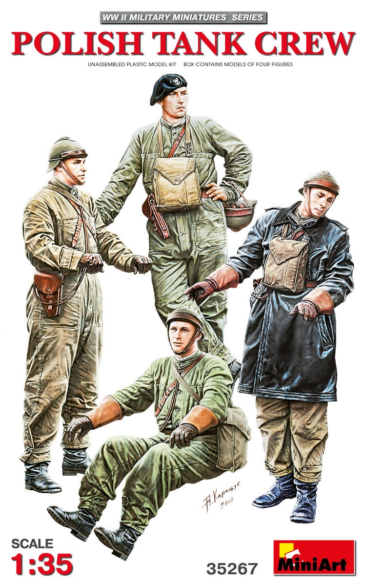 MiniArt 35267 1:35 Polonyalı Tank Mürettebatı