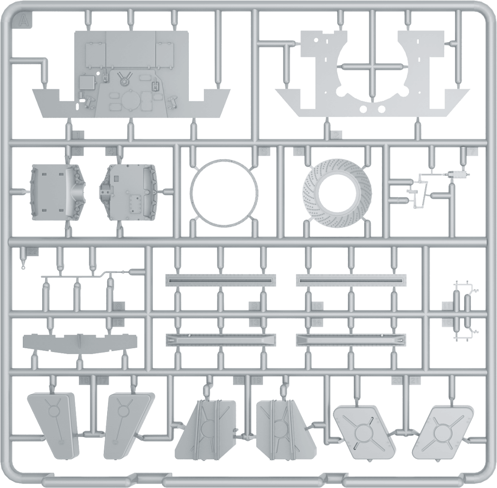 MiniArt 35205 1:35 T-34 Motor (V-2-34) & Şanzıman Seti