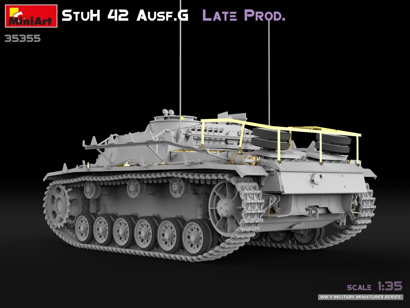 MiniArt 35355 1:35 StuH 42 Ausf. G. Late Production