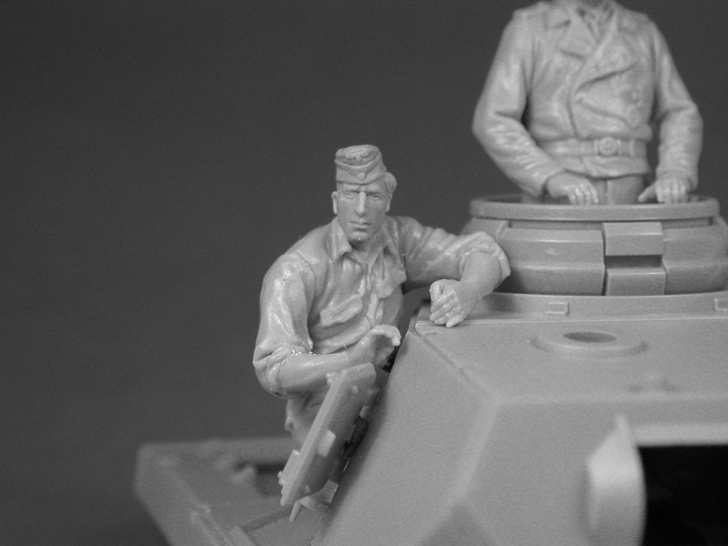 MiniArt 35283 1:35 Alman Tank Mürettebatı. Özel Üretim