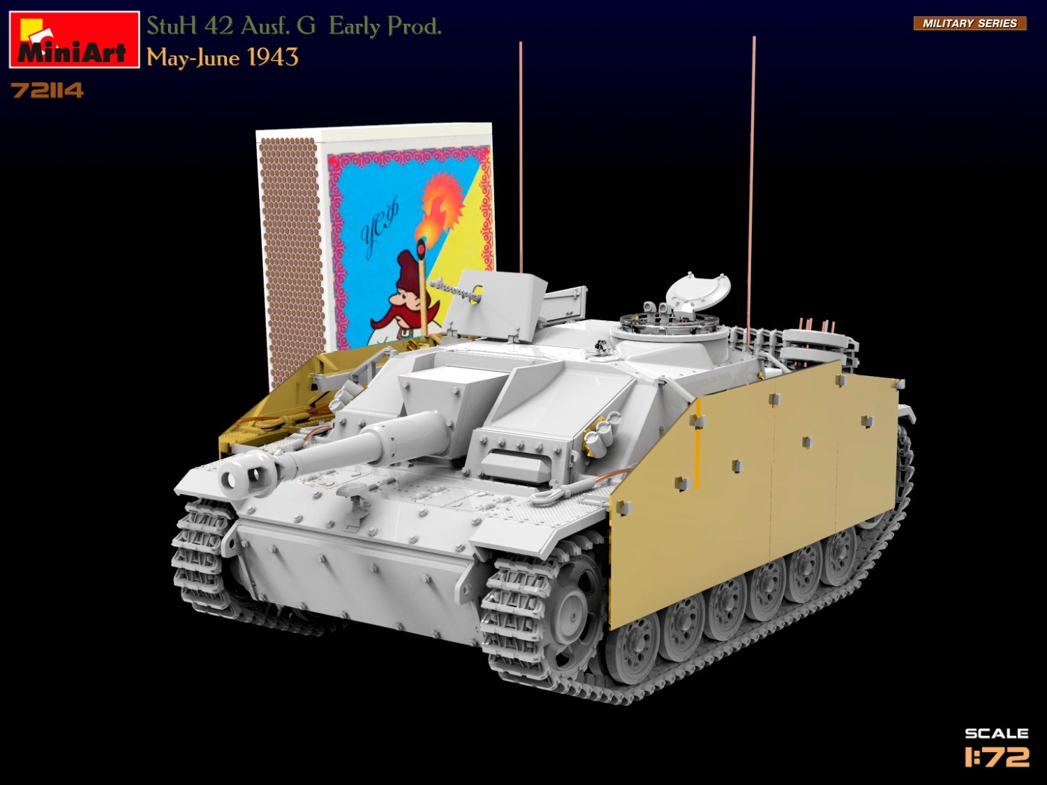 MiniArt 72114 1:72 Stuh 42 Ausf. G Early Prod.
