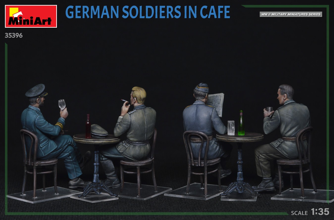 MiniArt 35396 1:35 Kafedeki Alman Askerler