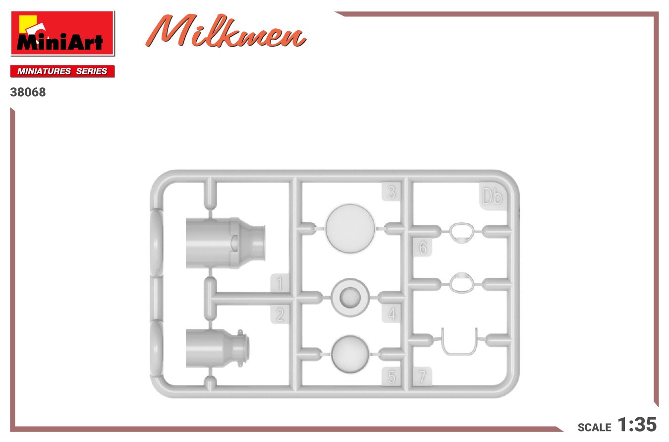 MiniArt 38068 1:35 Süt Satıcıları