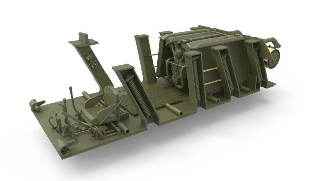 MiniArt 35187 1:35 SU-85 Mod. 1943 (Mid Production) Tam Detaylı İç Mekan