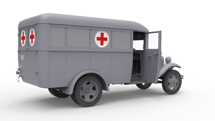 MiniArt 35160 1:35 GAZ-03-30 Ambulans