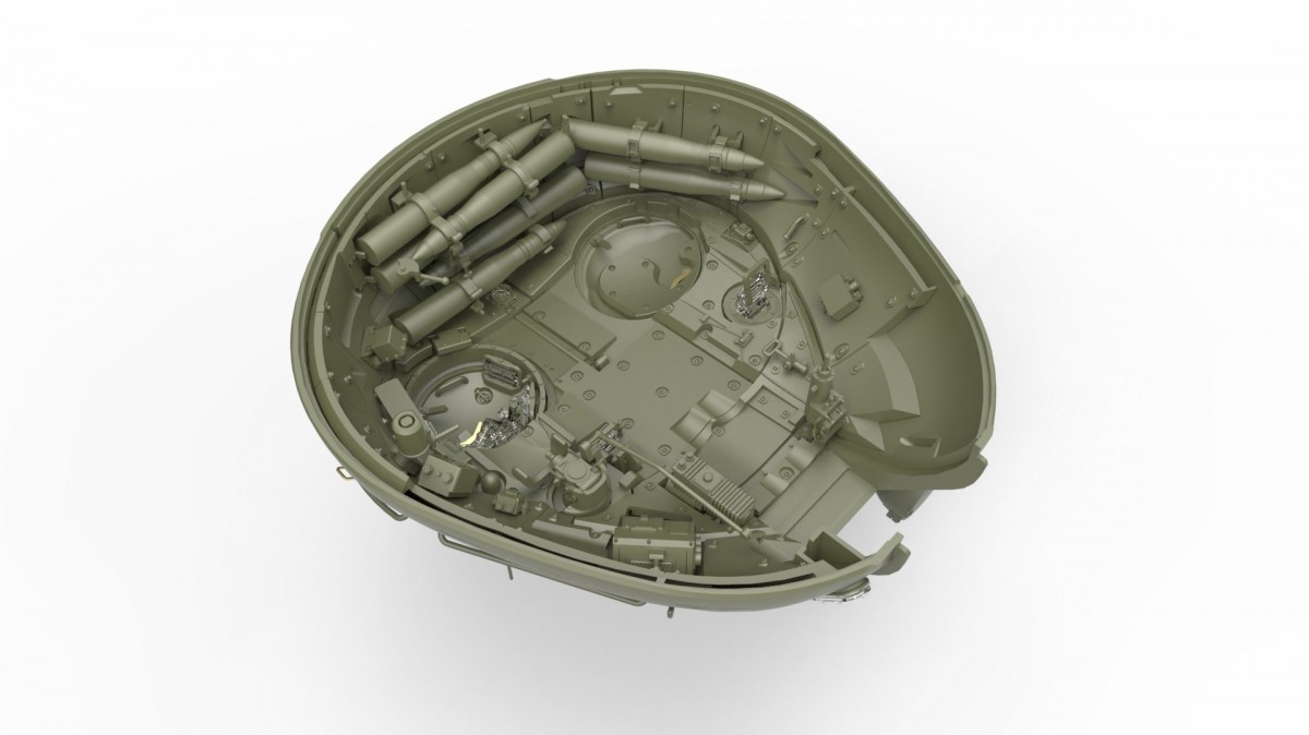 MiniArt 37022 1:35 T-55A Son Model 1965 Interior Kit