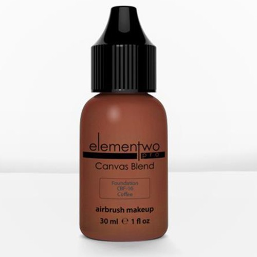 Elementwo Pro Canvas Blend Airbrush Makeup CBF-16 Coffee Fondöten 30ml.