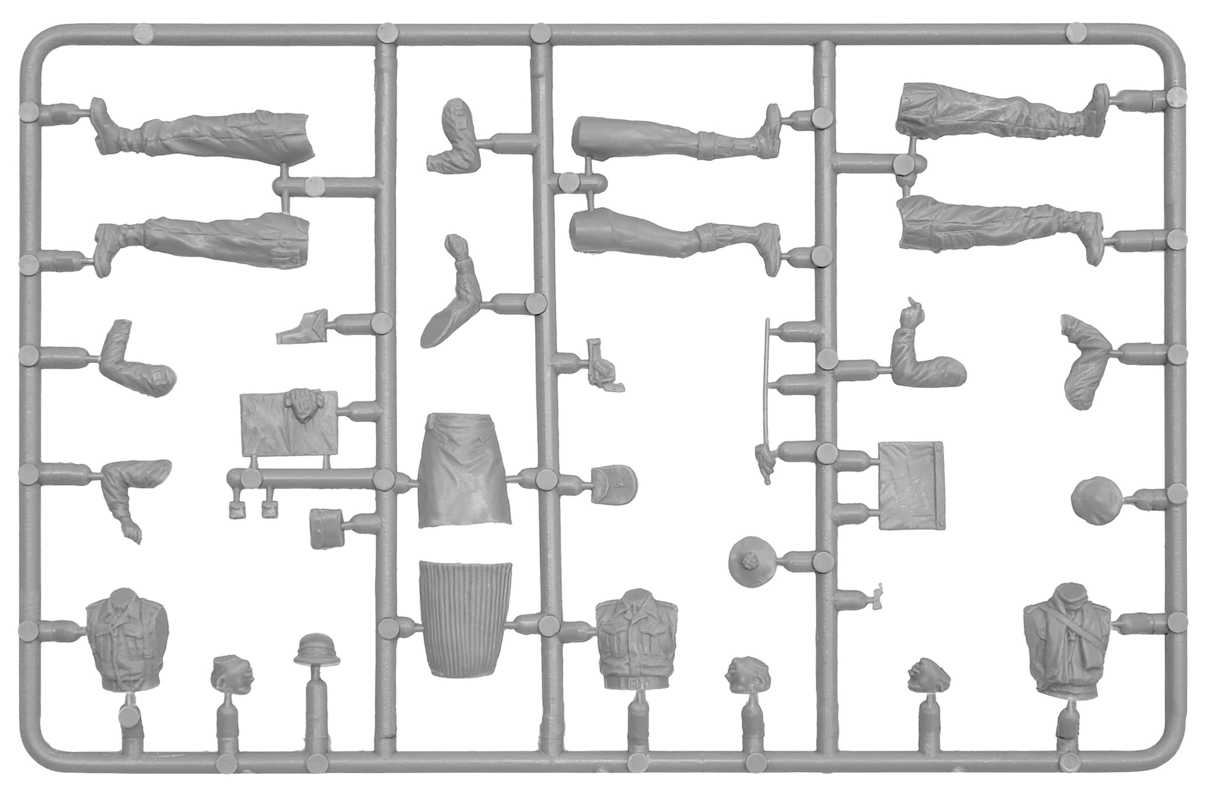 MiniArt 53027 1:35 İngiliz Subaylar Özel Baskı