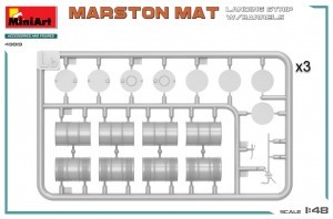 MiniArt 49019 1:48 Marston Mat İniş Pisti ve Variller