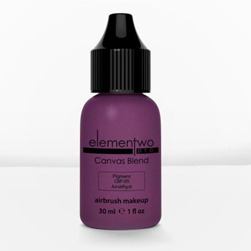 Elementwo Pro Canvas Blend Airbrush Makeup CBP-05 Amethyst Parlak Pigment 30ml.