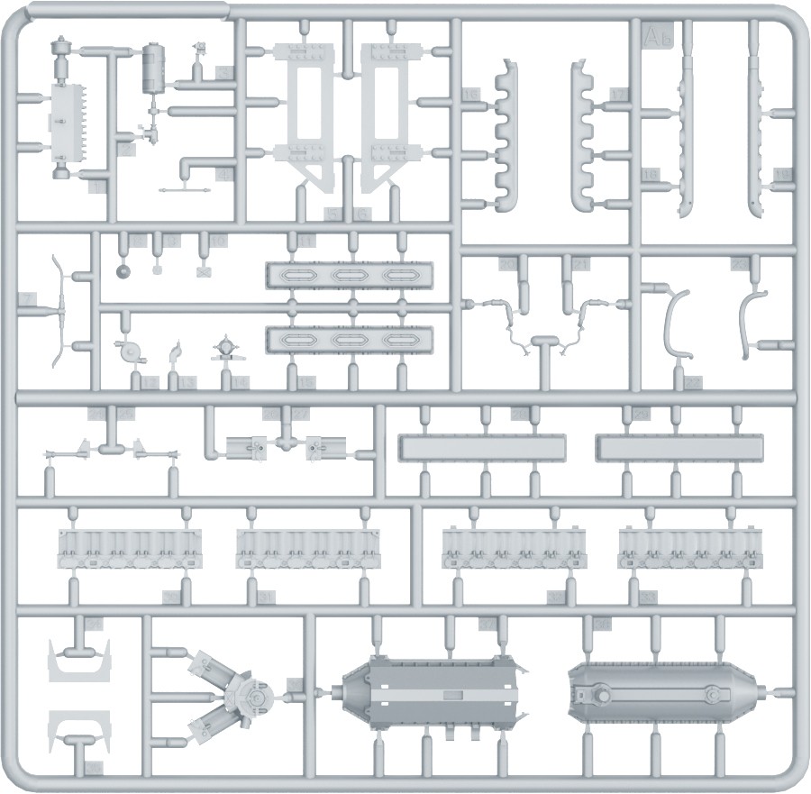MiniArt 37011 1:35 Sovyet Medium Tank T-54B. Interior Kit