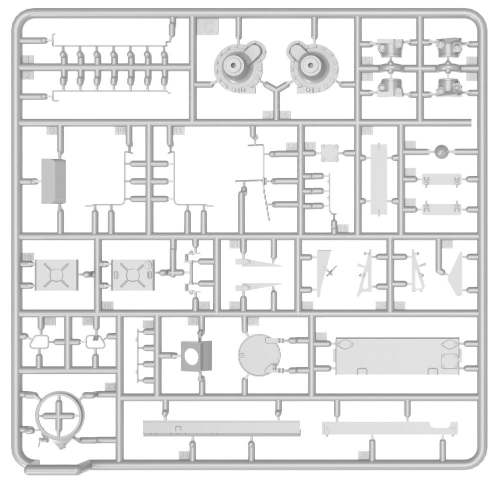 MiniArt 37009 1:35 T-54A Interior Kit