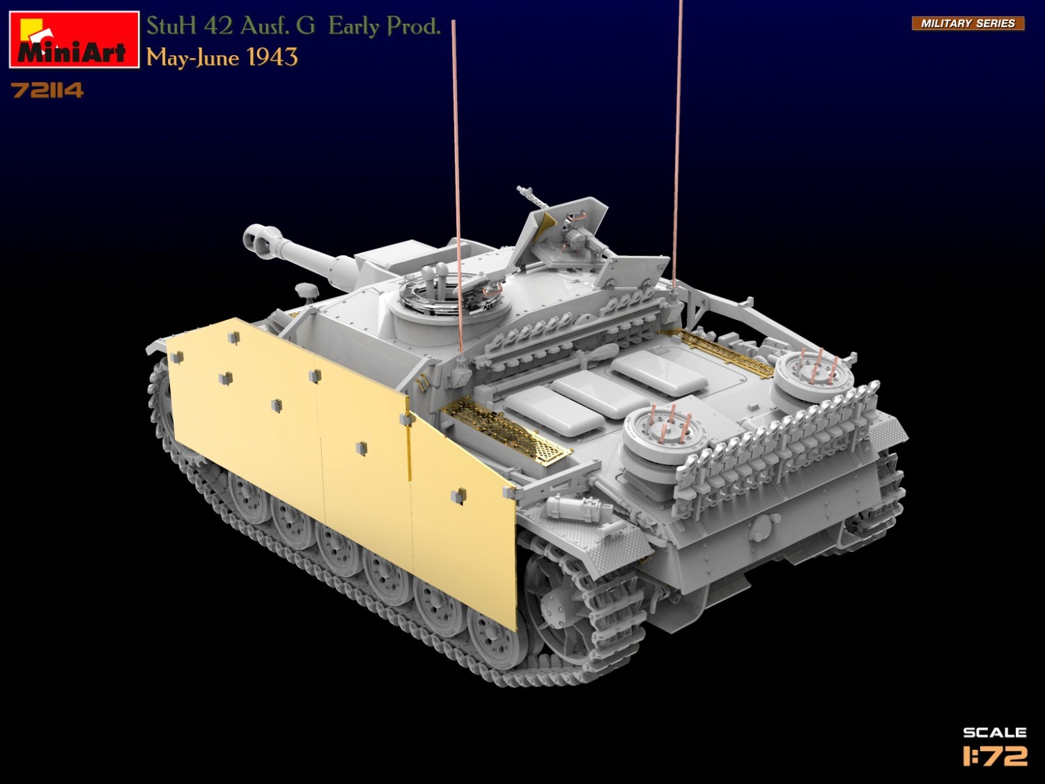 MiniArt 72114 1:72 Stuh 42 Ausf. G Early Prod.