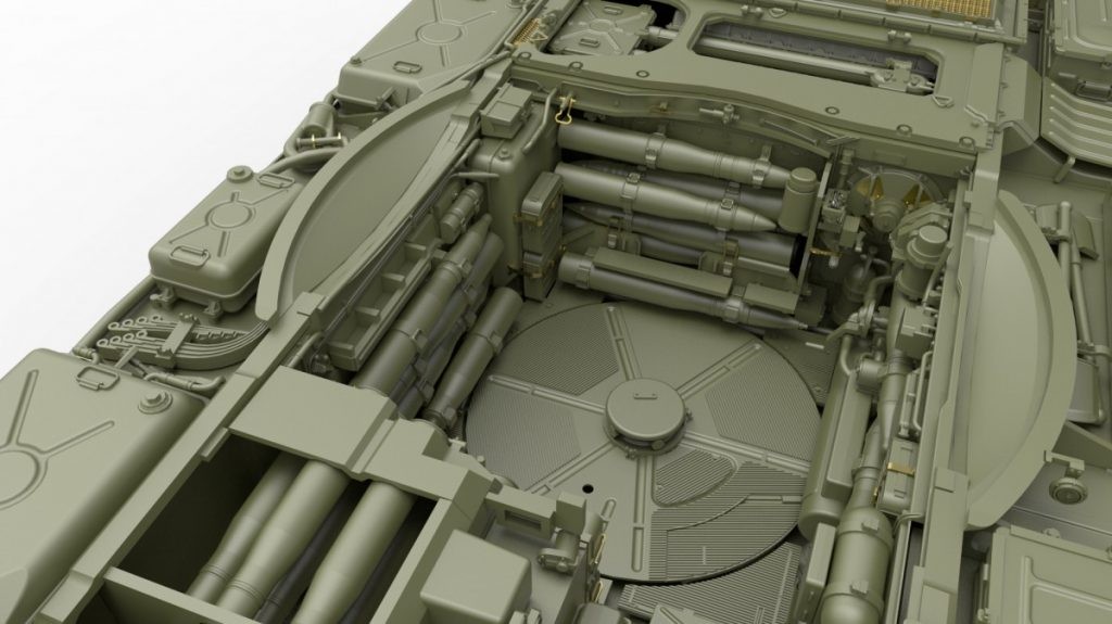 MiniArt 37016 1:35 T-55A İlk Dönem 1965 Interior Kit