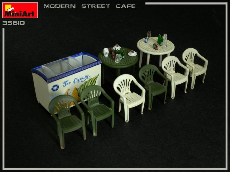 MiniArt 35610 1:35 Modern Cadde Kafe