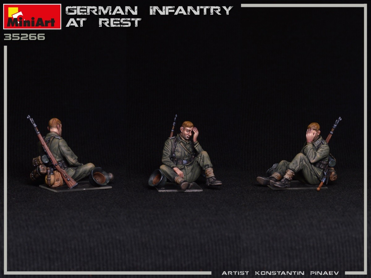 MiniArt 35266 1:35 Dinlenen Alman Askerleri 2