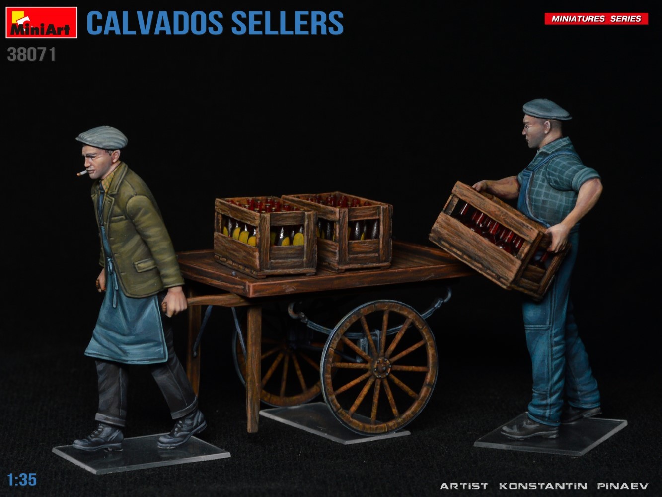 MiniArt 38071 1:35 1:35 Kalvados Satıcıları