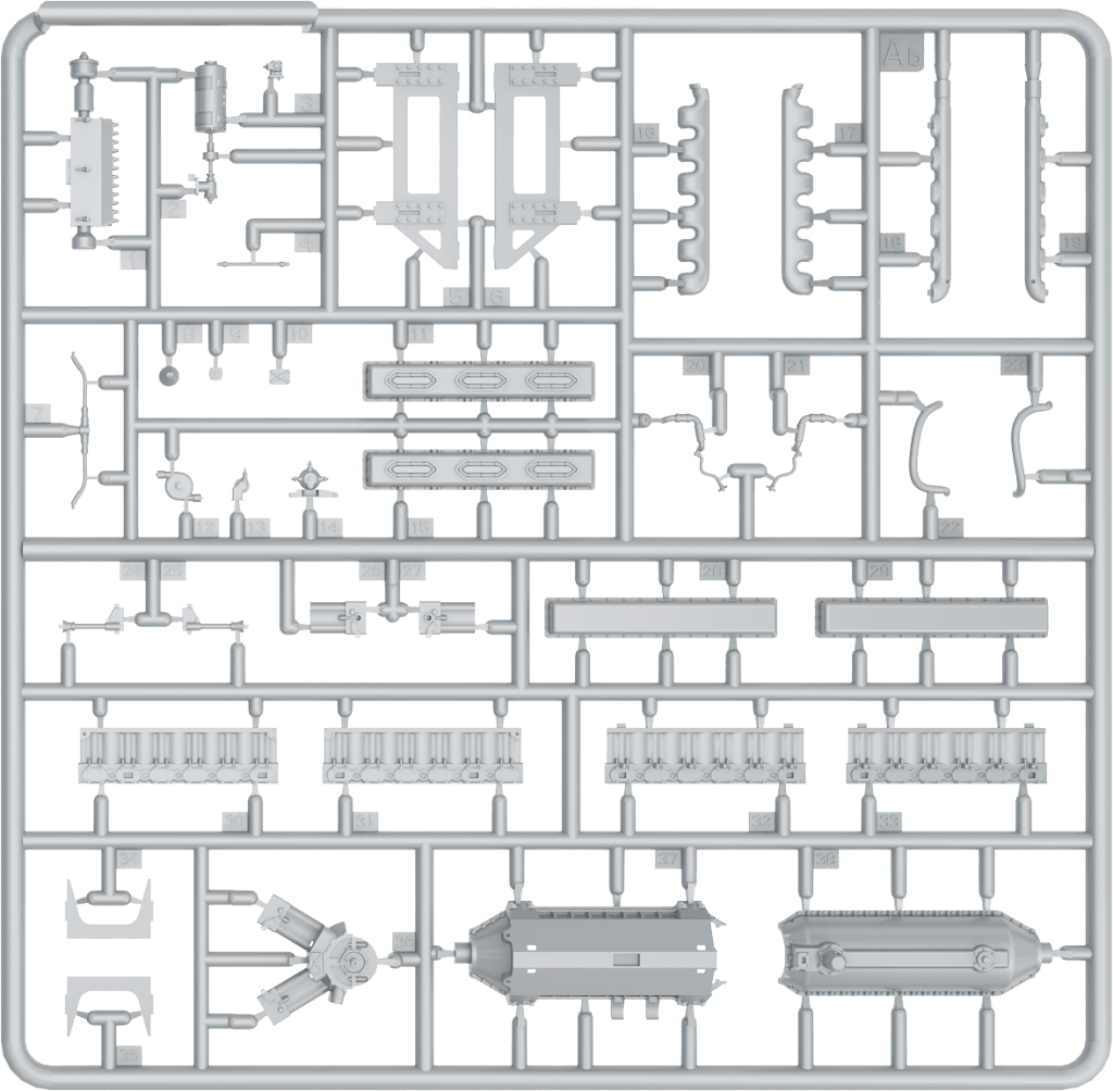 MiniArt 35205 1:35 T-34 Motor (V-2-34) & Şanzıman Seti