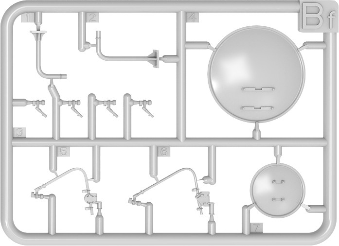 MiniArt 35638 1:35 Klimalar ve Uydu Çanakları