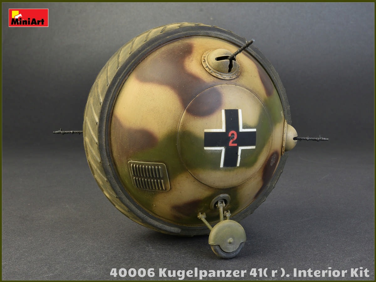 MiniArt 40006 1:35 Kugelpanzer 41 (r). Interior Kit
