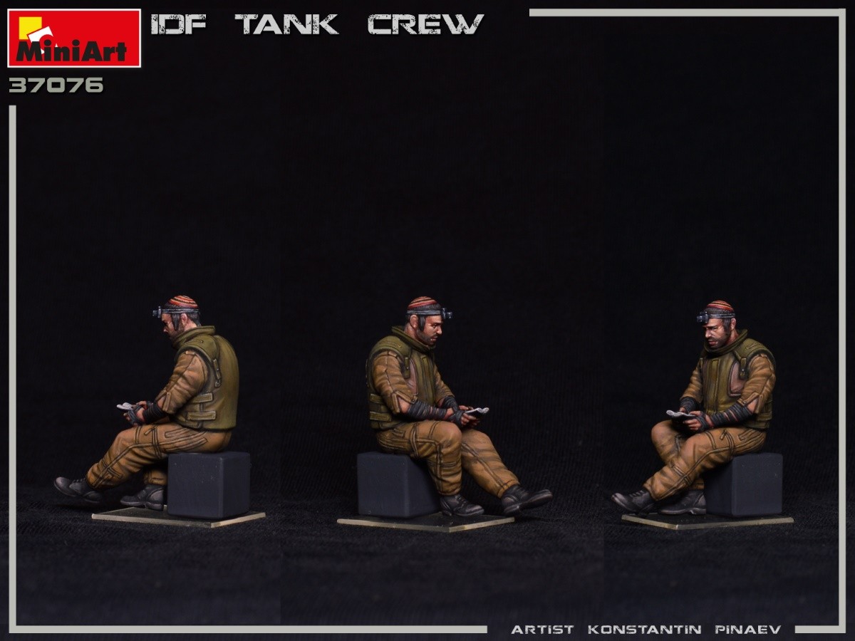 MiniArt 37076 1:35 IDF Tank Mürettebatı