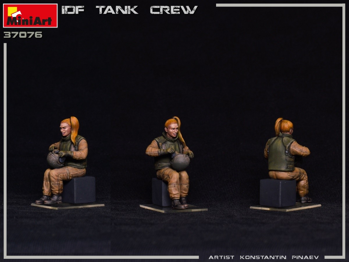 MiniArt 37076 1:35 IDF Tank Mürettebatı