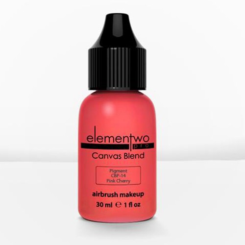 Elementwo Pro Canvas Blend Airbrush Makeup CBP-14 Pink Cherry Mat Pigment 30ml.