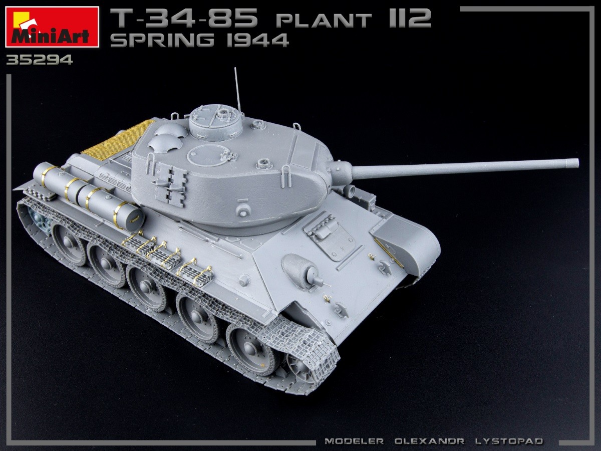 MiniArt 35294 1:35 T-34-85 Plant 112. İlkbahar 1944. Interior Kit