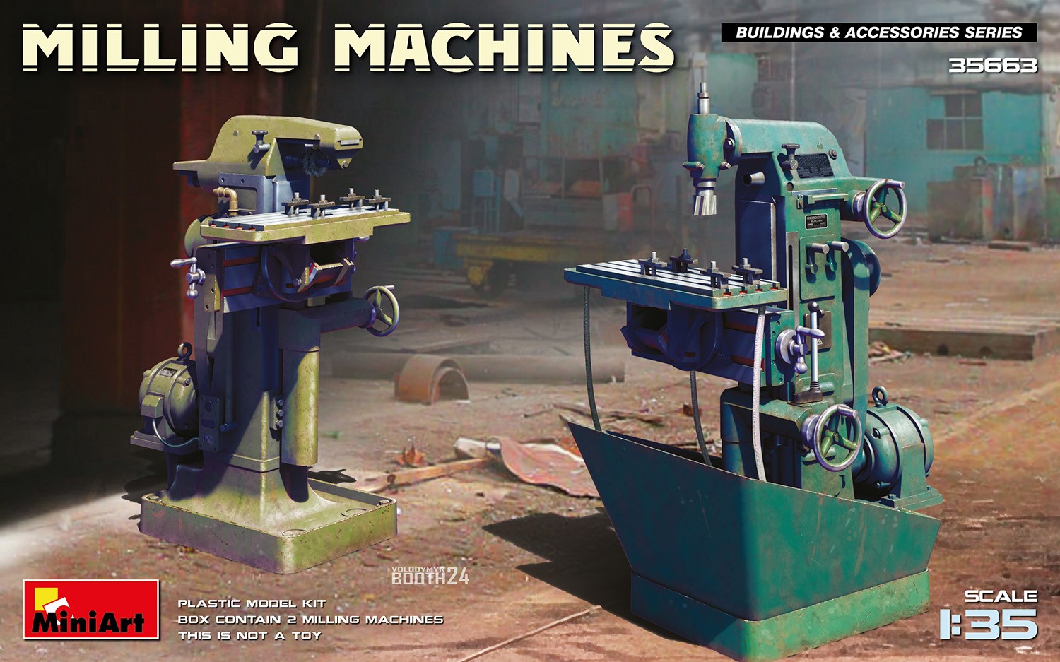 MiniArt 1:35 Freze Makinesi