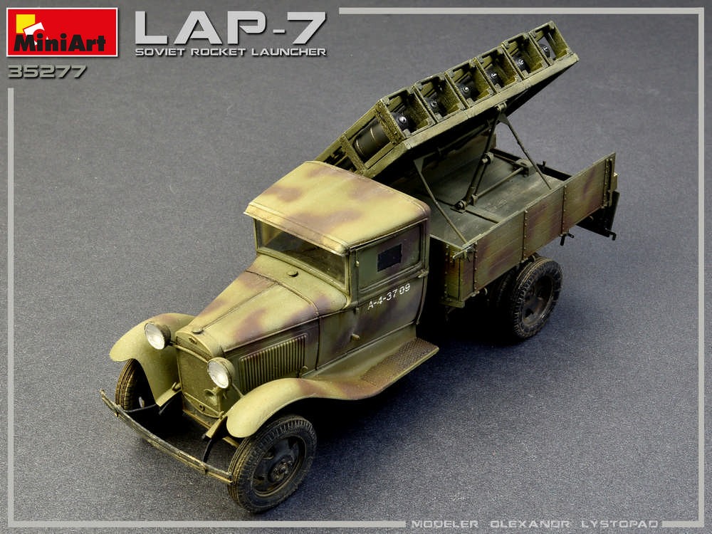MiniArt 35277 1:35 Sovyet Roket Fırlatıcı LAP-7
