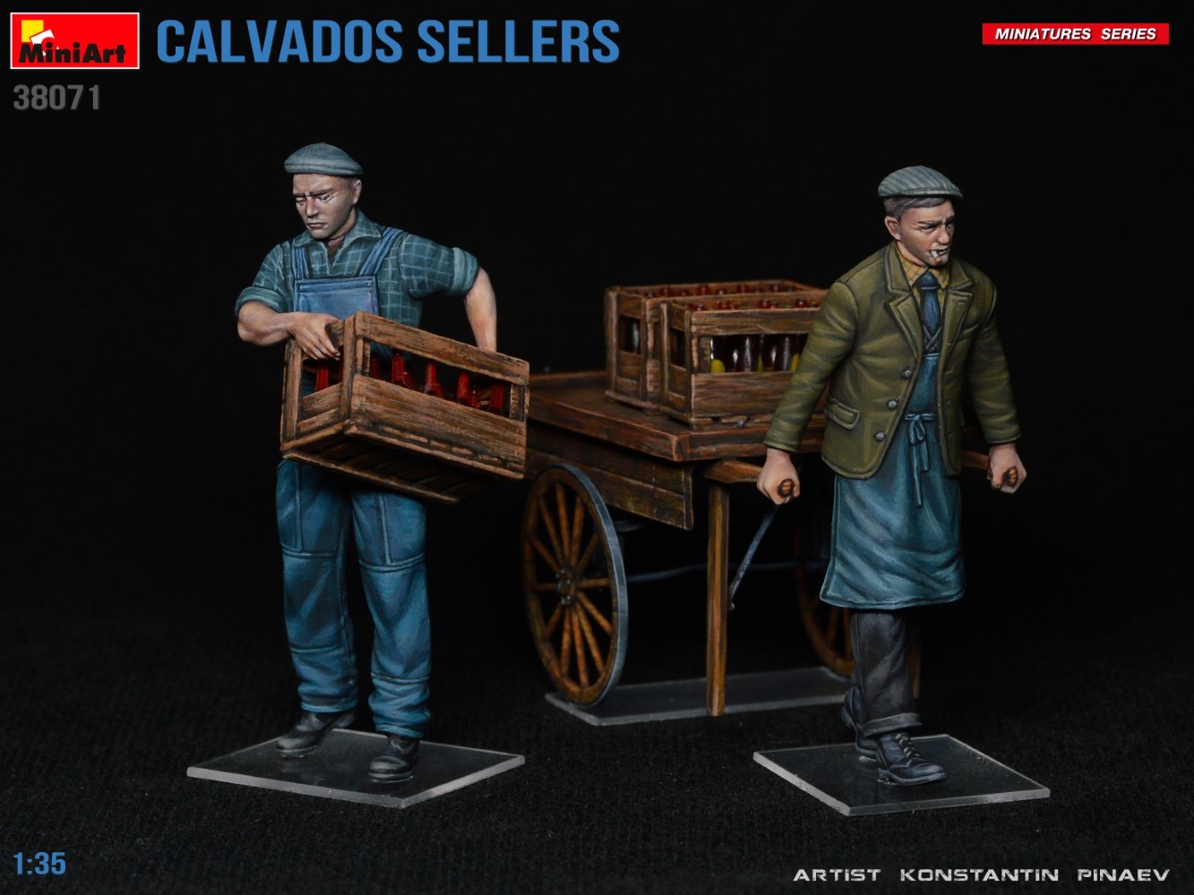 MiniArt 38071 1:35 1:35 Kalvados Satıcıları