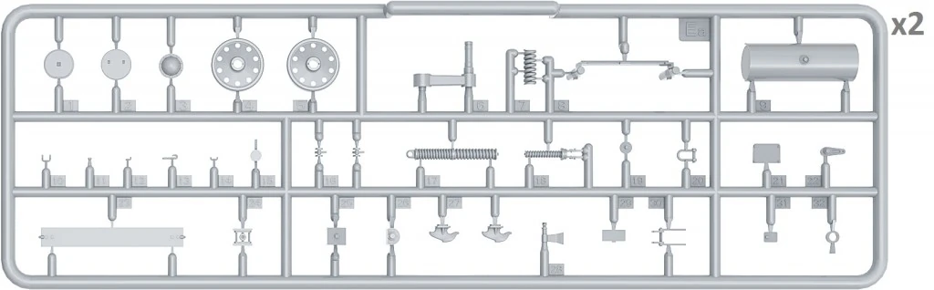 MiniArt 35236 1:35 T-34 Tekerlek Seti 1942 Serisi