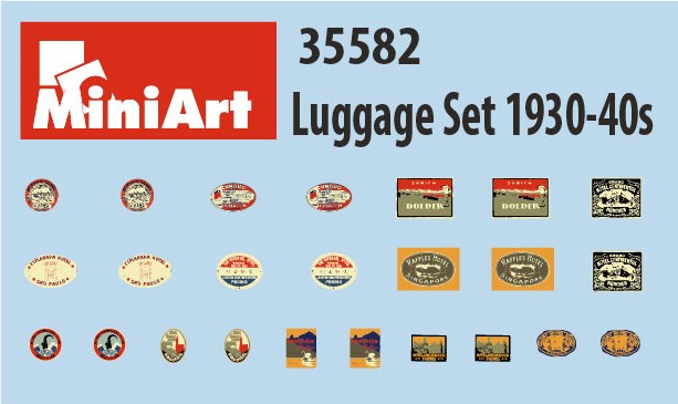 MiniArt 35582 1:35 Valiz Seti 1930-40