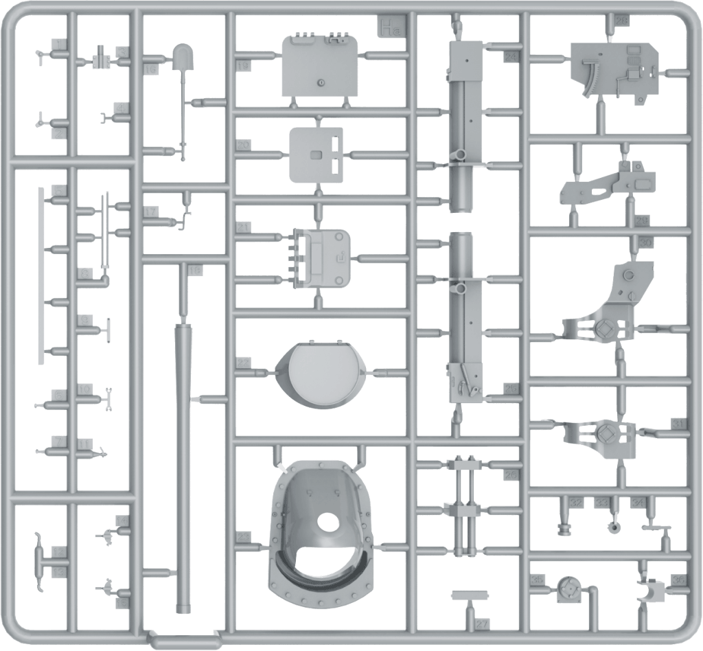 MiniArt 35204 1:35 SU-85 Mod. 1944 (İlk Üretim) Interior Kit