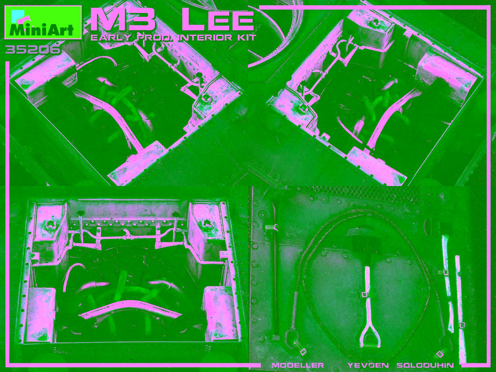 MiniArt 35206 1:35 M3 Lee İlk Üretim - Interior Kit