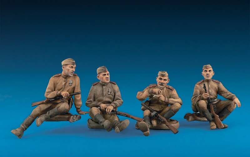 MiniArt 35001 1:35 Dinlenen Sovyet Piyade Erler