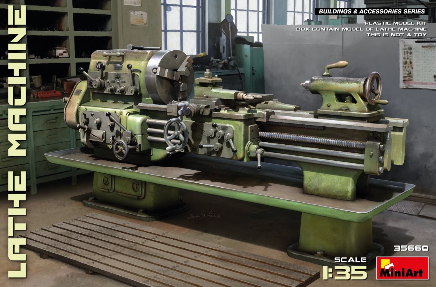 MiniArt 1:35 Torna Makinesi