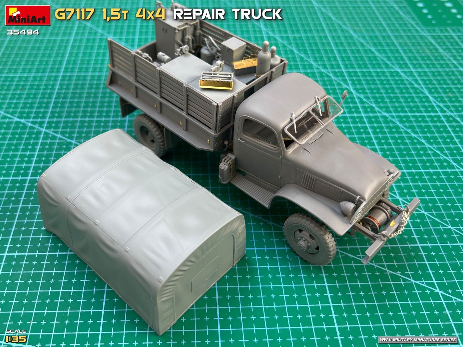 MiniArt 35494 1:35 G7117 1,5t 4x4 Tamir Kamyon Maketi